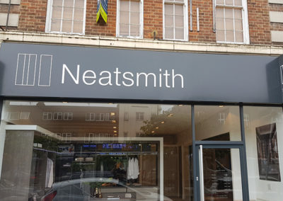 Fascia Signage for Neatsmith in Hatch End