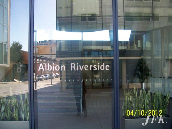Vinyl Signage for Albion Riverside