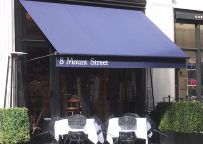 Awnings & Canopies for 8 Mount Street