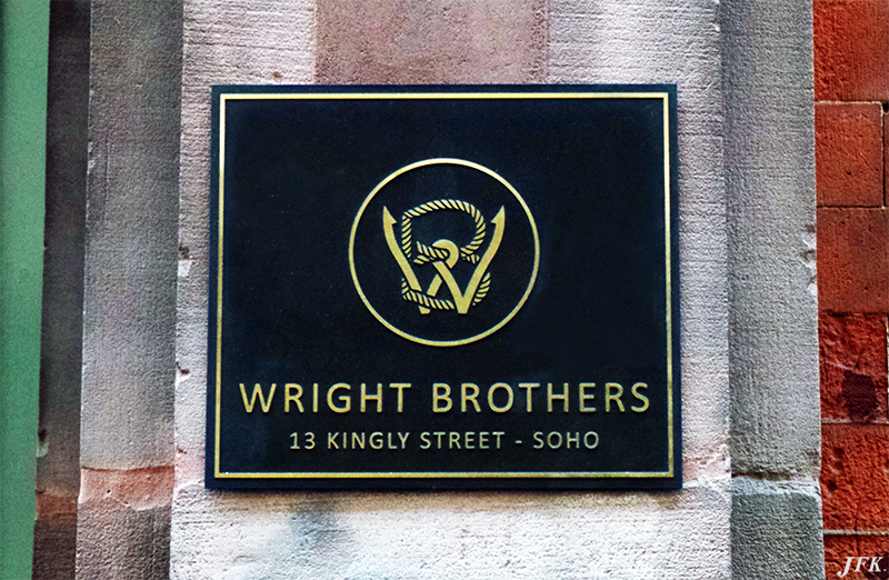 Cast Sign for Wright Brothers
