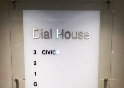Directional Signs for Dial House