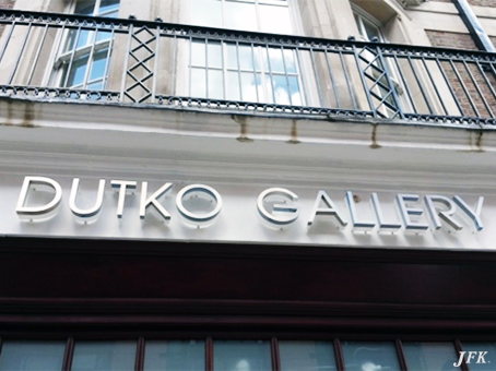 Built Up Letters for Dutko Gallery