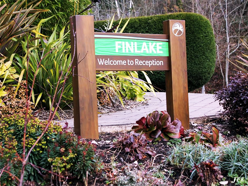 Freestanding Signs for Finlake Lodges