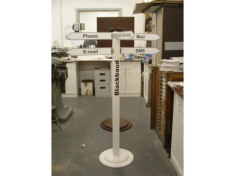 Freestanding Signs for Wooden Directional Sign