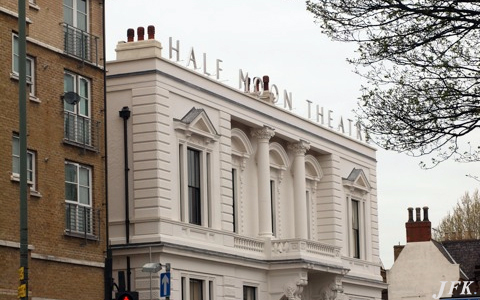 Built Up Letters for Half Moon Theatre