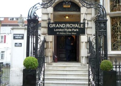 Hanging Signs for Grande Royale