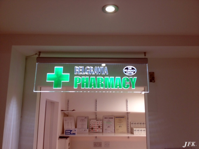 Illuminated Signs for Belgravia Centre