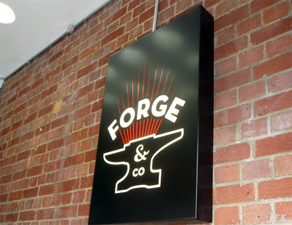 Illuminated Signs for Forge &Amp; Company