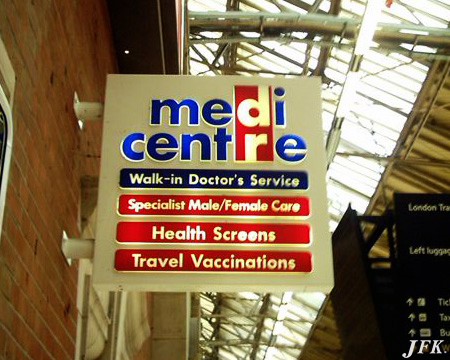 Illuminated Signs for Medi Centre