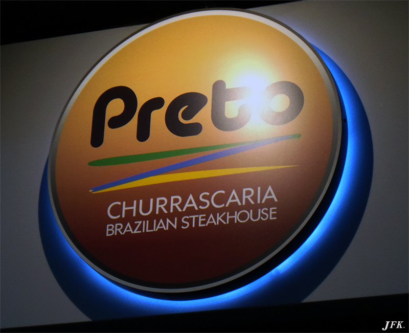 Illuminated Signs for Preto Steakhouse Restaurant
