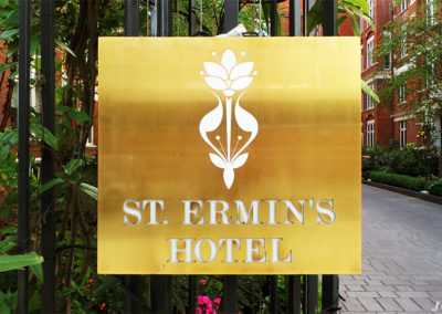 Illuminated Signs for St Ermins Hotel