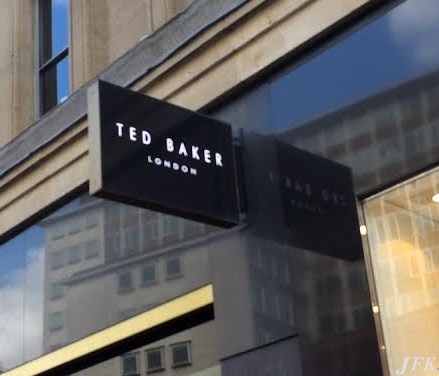 Illuminated Signs for Ted Baker