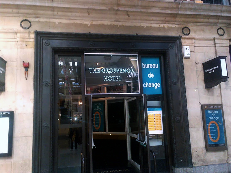 Illuminated Signs for The Grosvenor Hotel