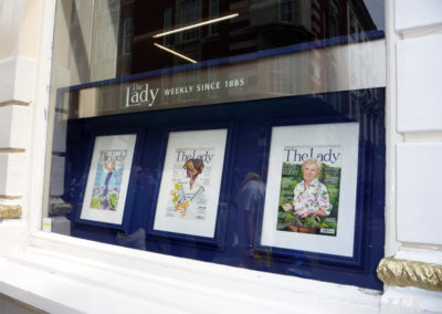 Illuminated Signs for The Lady Magazine