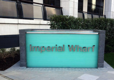 Built Up Letters for Imperial Warf
