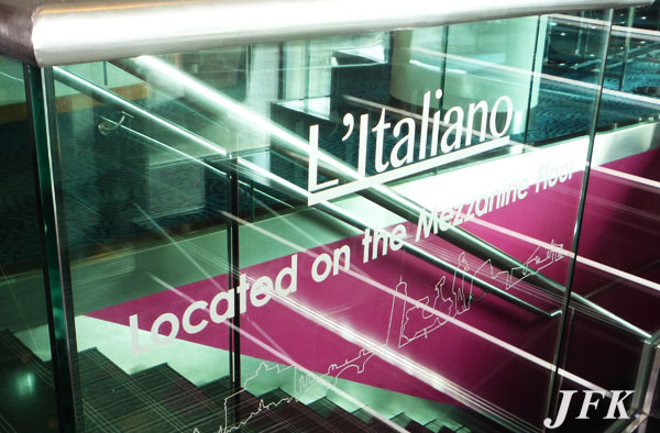 Vinyl Signage for Italiano Restaurant