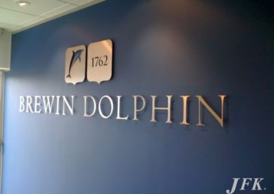 Lettering & Fascias for Brewin Dolphin