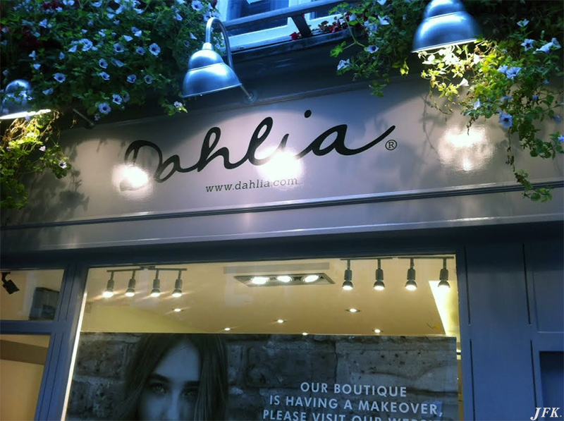 Fascia Signs for Dahlia Fashion  Boutique