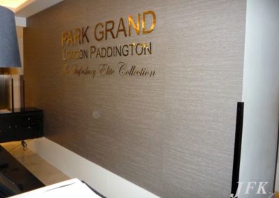 Lettering & Fascias for Park Grand