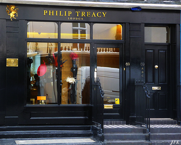 Lettering & Fascias for Philip Treacy
