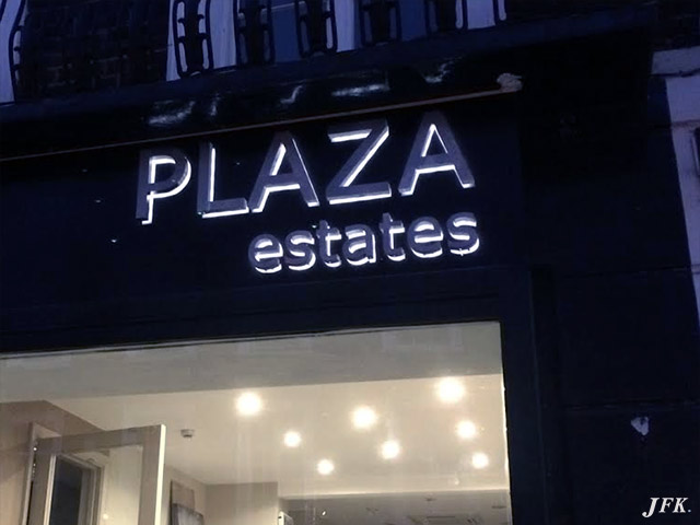 Lettering & Fascias for Plaza Estates