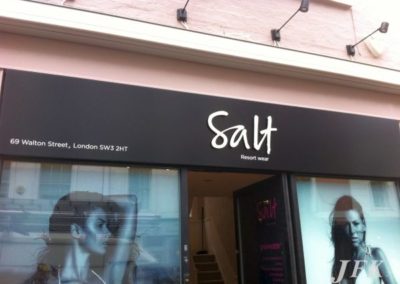 Lettering & Fascias for Salt