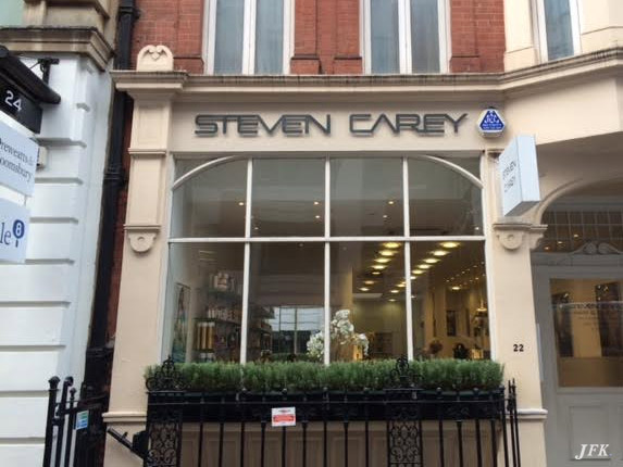 Lettering & Fascias for Steven Carey