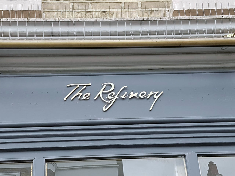 Lettering & Fascias for The Refinery