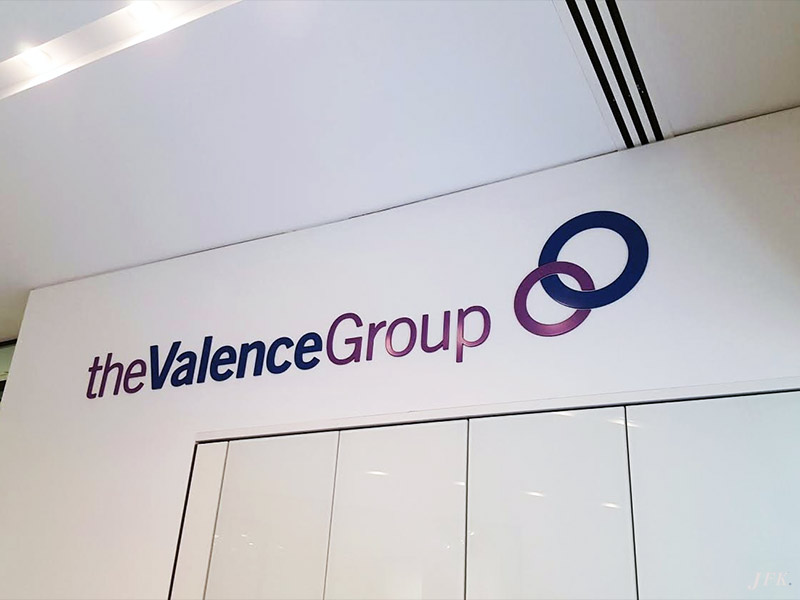 Lettering & Fascias for The Valance Group