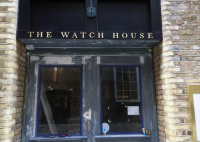 Lettering & Fascias for The Watch House