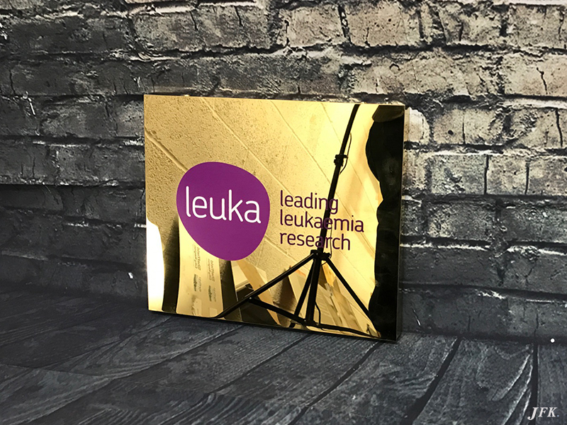 Brass Plaque for Leuka