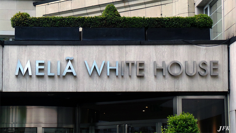 Built Up Letters for Melia White House Hotel