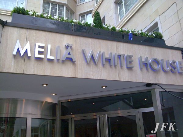 Built Up Letters for Melia White House