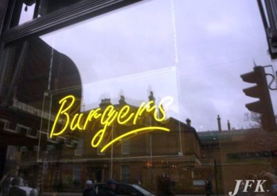 Neon Signs for B Bar