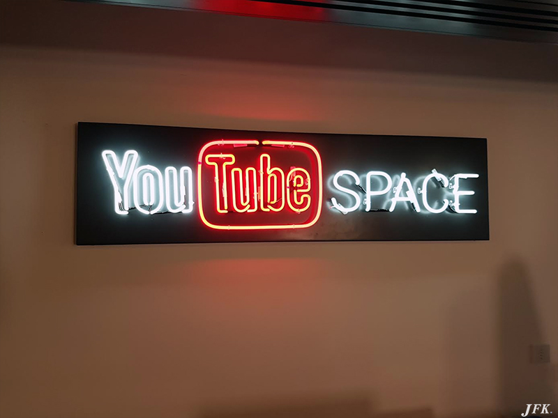 Neon Signs for Google Head Offices
