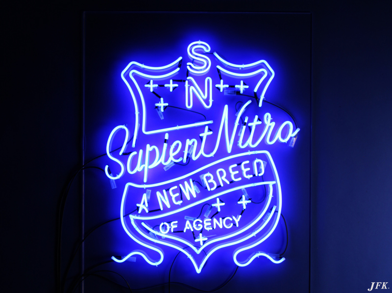 Neon Signs for Sapient Nitro Agency