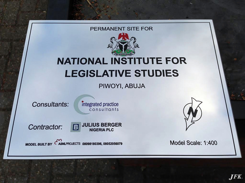 Stainless Steel Plaque for Nils