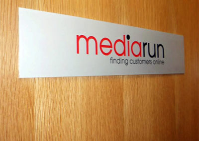 Aluminium Plaque for Mediarun