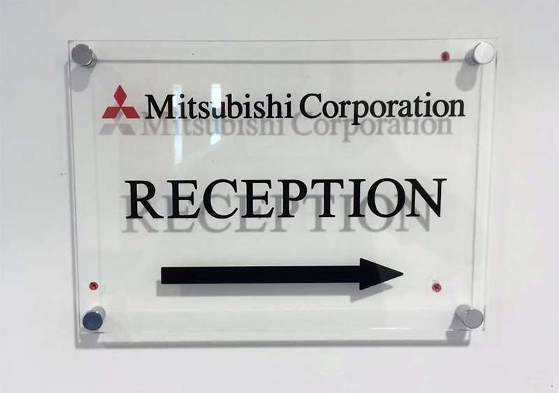 Plaques for Mitsubishi Corporation