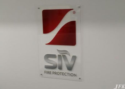Plaques for Siv Fire Protection