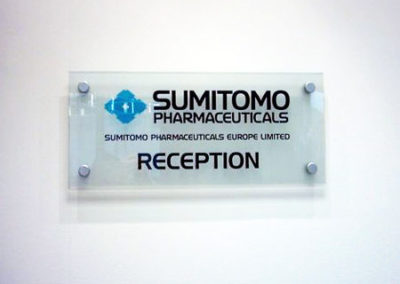 Plaques for Sumitomo Pharmaceuticals
