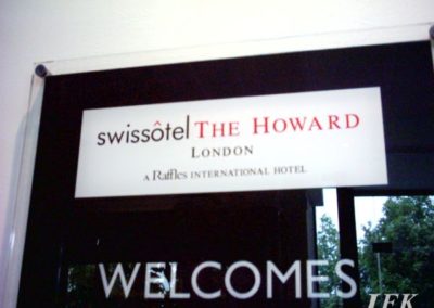 Plaques for Swissotel