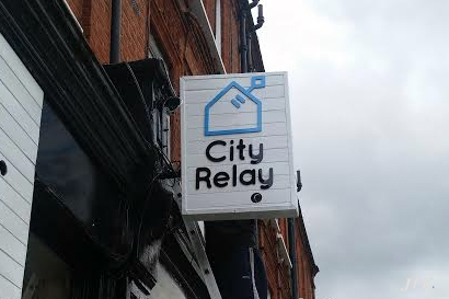 Projecting Signs for City Relay