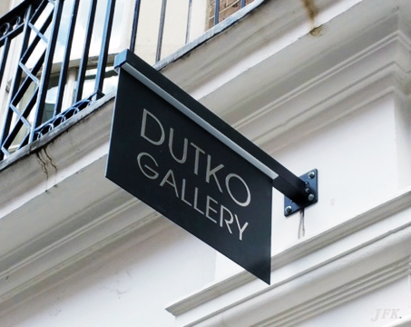 Projecting Signs for Dutko Gallery