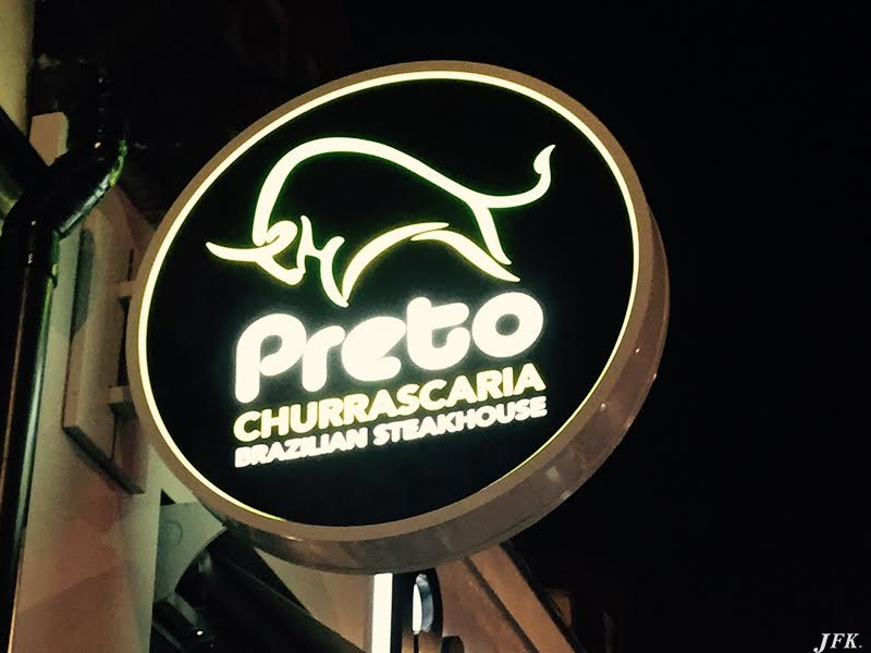 Projecting Signs for Preto Steakhouse Restaurant