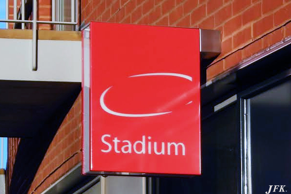 Projecting Signs for Stadium Residential