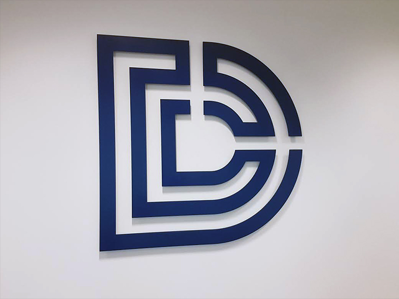 Reception Signs for Donnoly Financial