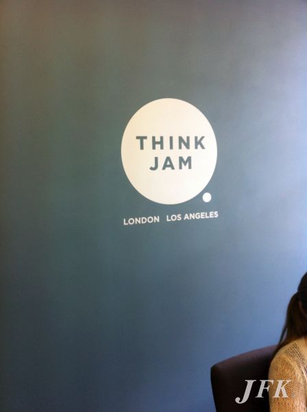 Vinyl Signage for Think Jam