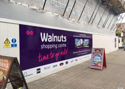 Vinyl Signage for Walnut Shopping Centre