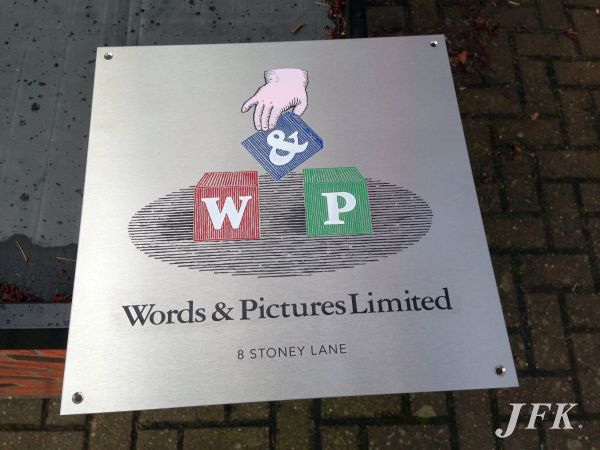 Stainless Steel Plaque for Words And Pictures